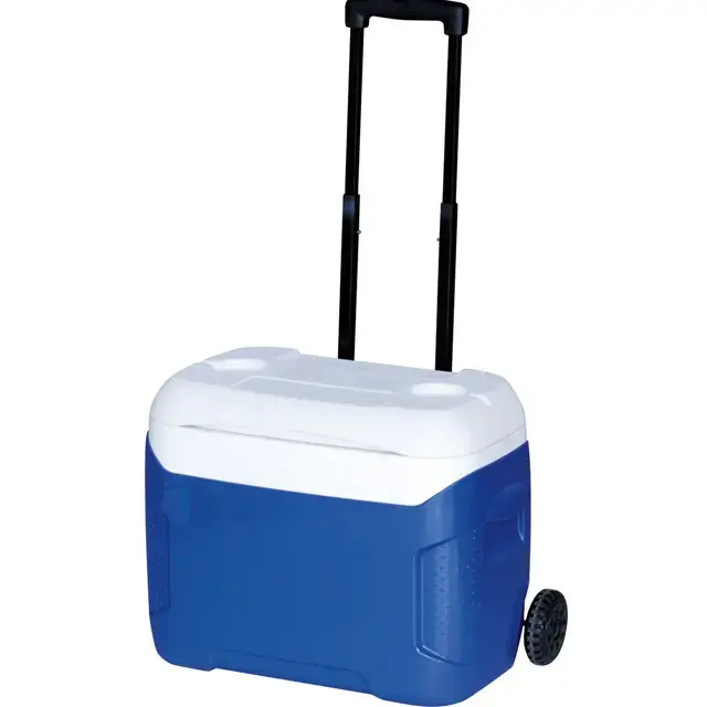 KYL28 OEM 28L Portable Drinks Trolley Ice Chest Cooler Box With Wheels