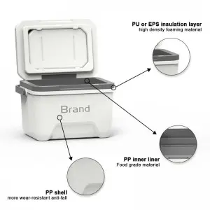 KOOLYOUNG  2024 hot sale 6L small portable insulin camping insulated beer cooler box for beach