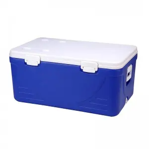 KY505 110L Insulated Ice Chest Plastic Cooler Box For Camping Picnic Camping