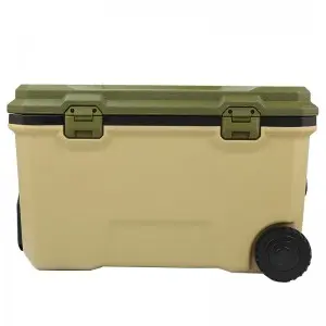 KOOLYOUNG KY68A 68L Food Fruit Fish Ice Cooler Box With Wheels