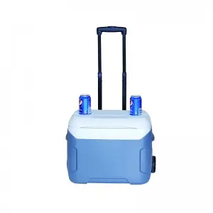 KYL28 OEM 28L Portable Drinks Trolley Ice Chest Cooler Box With Wheels