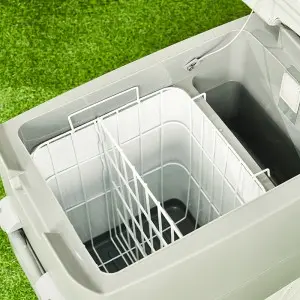 KOOLYOUNG KYCF-60 60L DC 12V/24V Portable Compressor Car Fridge Freezer