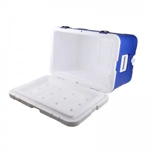 KY56A 56L Plastic Ice Chest OEM Portable Drink Cooler Ice Box