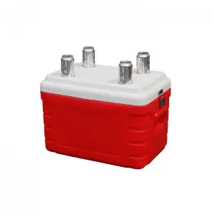 Professional service 65 litre large capacity heavy duty handle camping portable custom cooler box