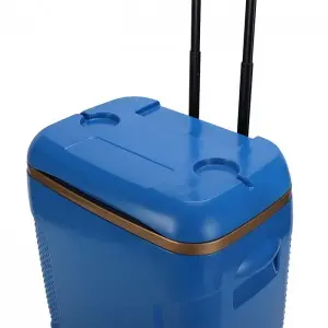 Custom KYL54 Camping OEM 54L Beer Ice Cooler Box With Wheel