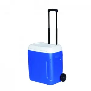 Custom KYL54 Camping OEM 54L Beer Ice Cooler Box With Wheel